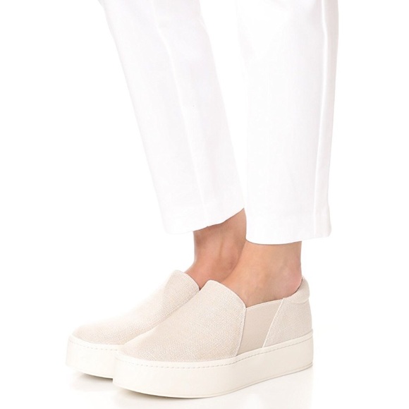 vince warren suede platform skate sneakers